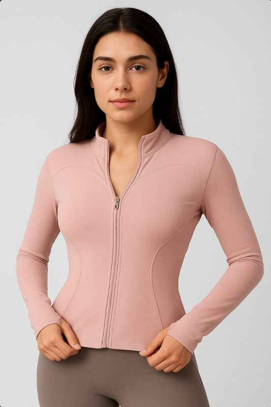 Veste zippé sculptante