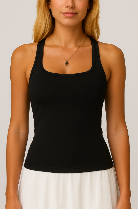 Débardeur a encolure carré